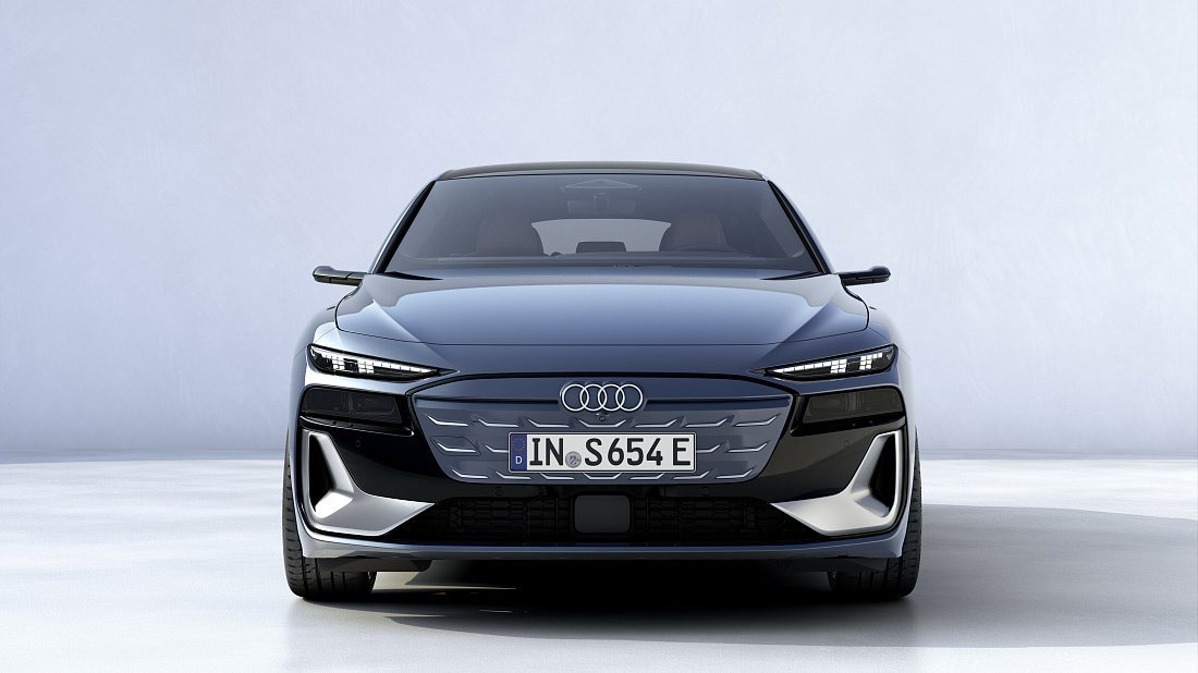 Audi S6 Avant e-tron (2024-…) front fascia, grille, headlights, bumper, exterior