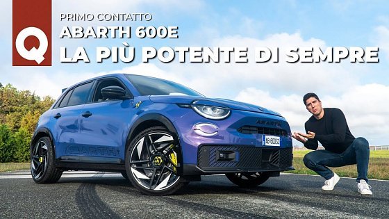 Video: ABARTH 600e | Come va DAVVERO la prima SUV Abarth? La Scorpionissima da 48.950€
