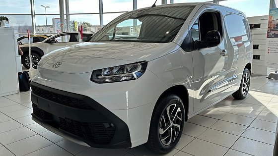 Video: NEW Toyota Proace City FACELIFT 2024 Panel Van | Visual Review