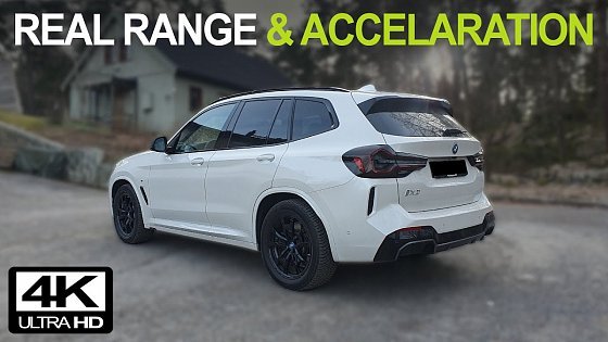 Video: BMW IX3 - Test: Range, consumption, noise and acceleration