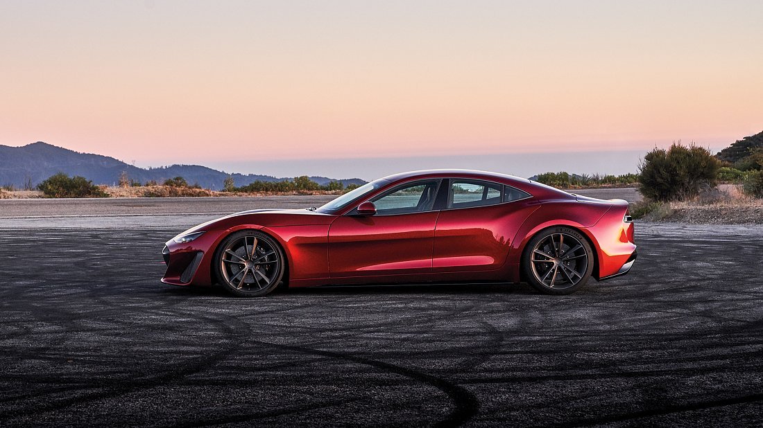 Drako Motors GTE First Edition (2020-…) side profile photo, silhouette, doors, wheels, exterior