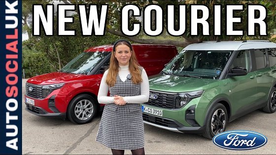 Video: NEW Ford Tourneo Courier & Transit Courier - 2024 changes & test drive UK