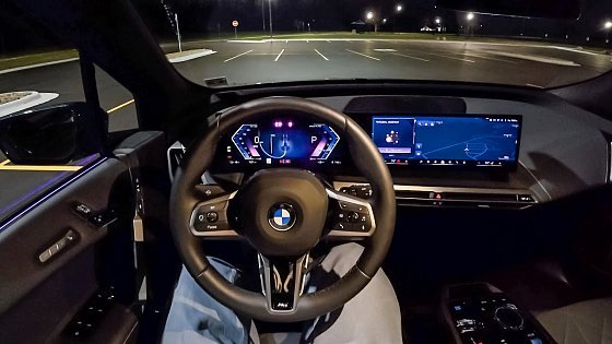 Video: 2026 BMW iX xDrive45 - POV Night Drive (Binaural Audio)