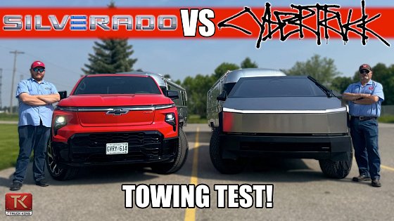 Video: Towing Showdown! 2025 Tesla Cybertruck AWD vs Chevy Silverado EV RST - Which is Best?