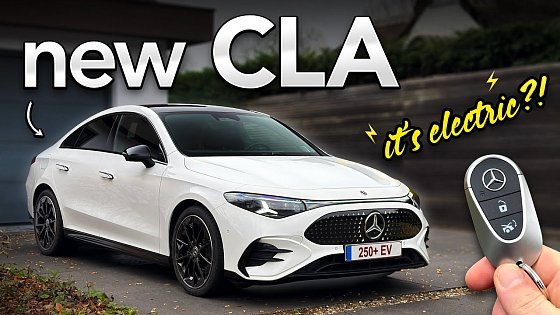 Video: 2025 Mercedes CLA 250+ POV drive and walkaround