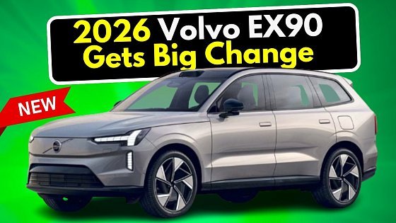 Video: 2026 Volvo EX90 Three-Row EV Gets A Huge Upgrade
