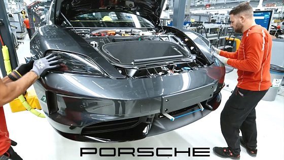 Video: 2025 Porsche Taycan Production in Germany