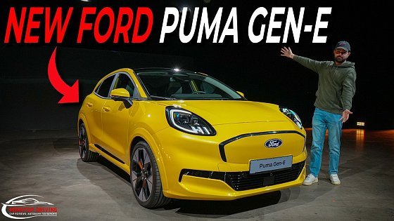Video: Ford Puma Gen-E | Now also available as an electric model, is it any good? | Review
