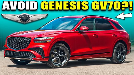 Video: Genesis GV70 - 6 Reasons Why You SHOULD NOT Buy One!