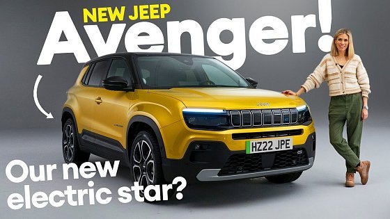 Video: ALL NEW JEEP AVENGER: the new superhero of small electric cars? / Electrifying