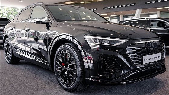 Video: BLACKED OUT! 2024 Audi Q8 Sportback e-tron (408hp) - Interior and Exterior Details