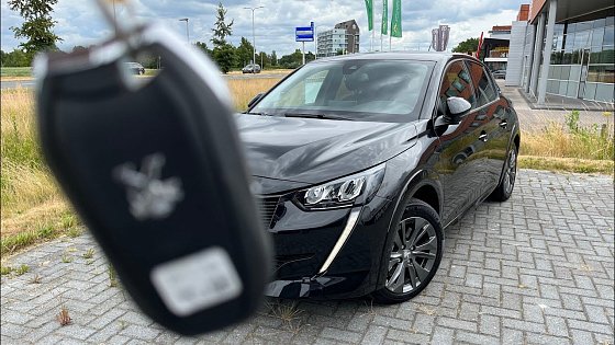 Video: 2022 Peugeot e-208 Active Pack Electric 50 kWh 136 hp | Black Perla Nera