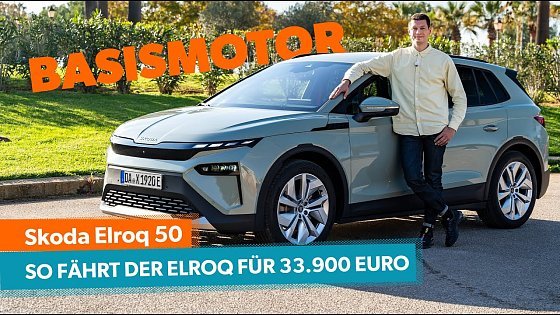 Video: Škoda Elroq: Kleine Batterie, Basismotor – und trotzdem Spaß? Mit Peter R. Fischer | mobile.de