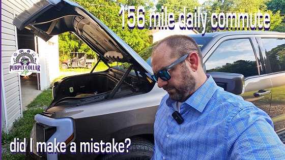 Video: F150 Lightning 156 mile daily interstate commute - real world test