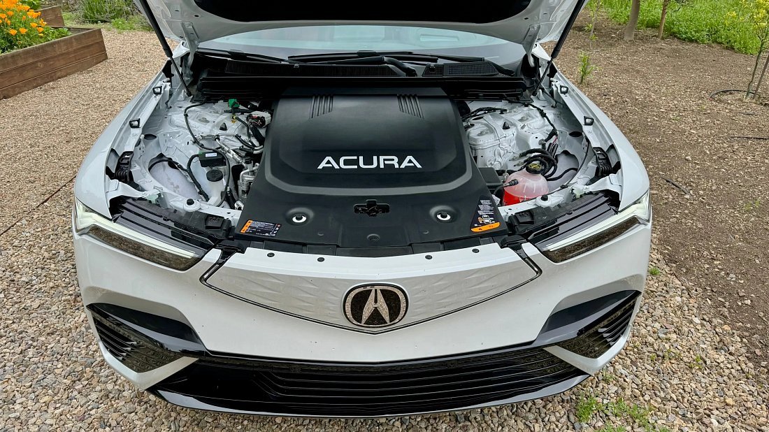Acura ZDX A-Spec AWD (2024-…) frunk photo, front trunk, under hood, storage, cargo, capacity, bonus space