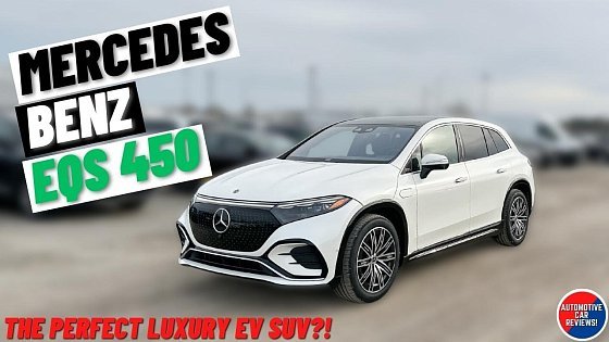 Video: 2023 MERCEDES-BENZ EQS 450 4MATIC! | *In-Depth Review* | The Perfect Luxury EV SUV?!