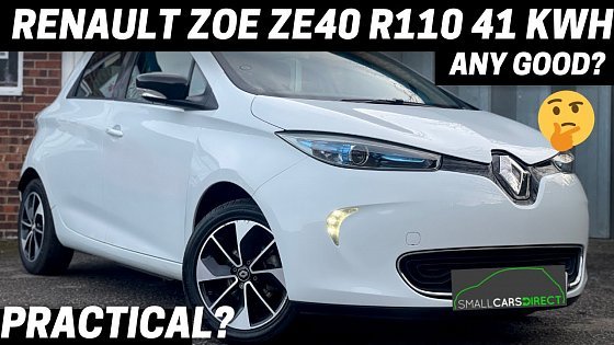 Video: 2018 Renault Zoe R110 ZE40 Dynamique Nav 41KwH For Sale @SmallCarsDirect, Hampshire, We Deliver