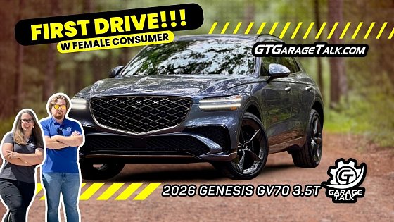Video: 2026 Genesis GV70 3.5T // First Drive Impressions
