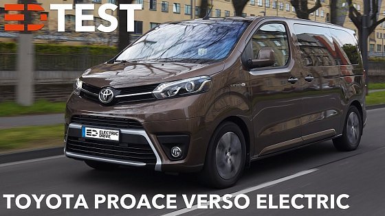 Video: 2021 Toyota Proace Verso Electric Fahrbericht Test Review Reichweite Ladeleistung Electric Drive