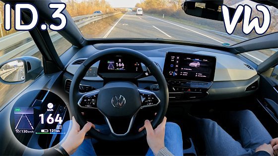Video: VW ID.3 Pro Performance 204HP TOP SPEED POV DRIVE ON AUTOBAHN