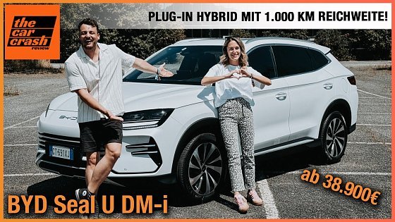 Video: BYD Seal U DM-i im Test (2024) Wir fahren den Plug-in Hybrid mit 1.000 km Reichweite! Review | Preis