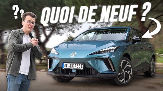 Video: Nouvelle MG4 - VOICI tout ce qui CHANGE sur cette NOUVELLE version !