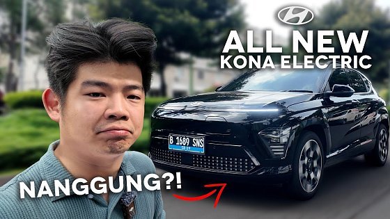 Video: Hyundai Kona EV 2024: Enak Disetirin!! Tapi…