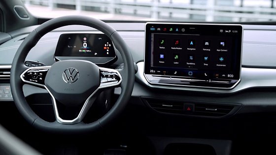 Video: New VOLKSWAGEN ID.4 2024 (UPGRADE) - new INFOTAINMENT system &amp; details