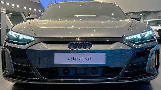 Video: 2025 Gray Audi e-tron GT S-Line Quattro - in depth Walkaround 4K