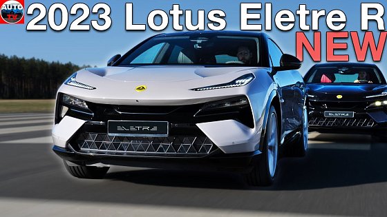 Video: 2023 Lotus Eletre R - FIRST LOOK Track, exterior (905 horsepower)