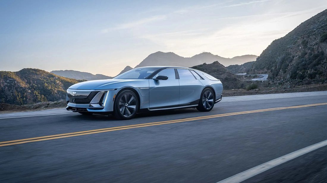 Cadillac Celestiq (2024-…) side profile, silhouette, doors, wheels, exterior