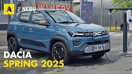 Video: Dacia Spring 2025 | a 17.900€ è l'elettrica più furba?