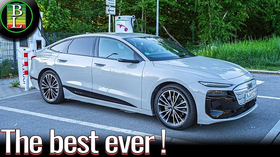 Video: Audi A6 E-Tron Performance RWD (95kWh) - 130 km/h (81mph) range test
