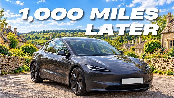 Video: 2026 Tesla Model 3 Long Range RWD After 1,000 Miles: The Good & The Bad