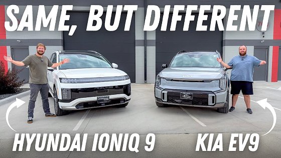 Video: Hyundai IONIQ 9 vs Kia EV9! Similar, But Surprisingly Different