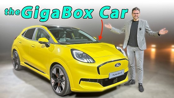 Video: Can this new Ford Puma save Ford in Europe? PREMIERE Puma Gen-E