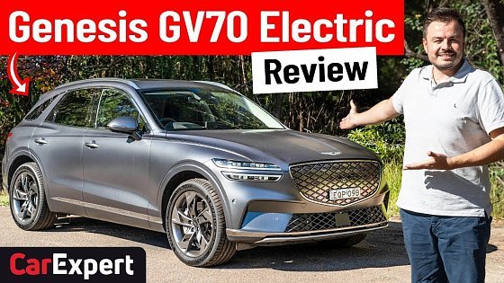 Video: 2022 Genesis Electrified GV70 review (inc. 0-100)