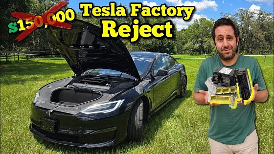 Video: I Bought a Factory Reject Tesla Plaid for 70% Off Because the Dealer Couldn't Fix It