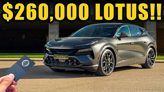 Video: Living With A $260,000 Lotus Eletre Carbon!!