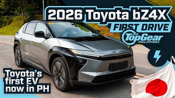 Video: 2026 Toyota bZ4X first drive: The biggest carmaker in PH joins the EV fray | Top Gear Philippines