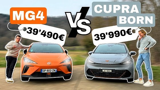 Video: MG4 vs. Cupra Born 77 kWh: quelle compacte électrique polyvalente choisir?