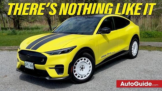 Video: Ford Mustang Mach-E Rally Review: A $60K High Powered, Electric, Rally SUV