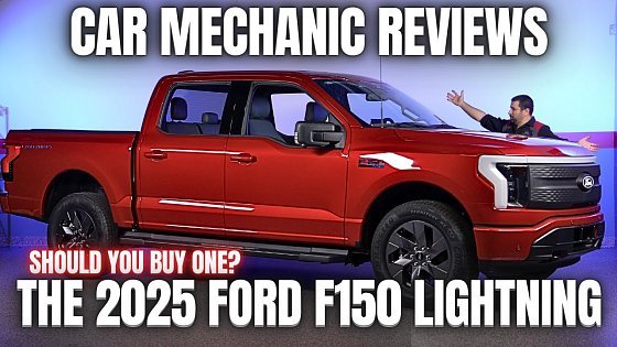 Video: Should You Buy a 2025 Ford F150 Lightning? Thorough Review By A Mechanic