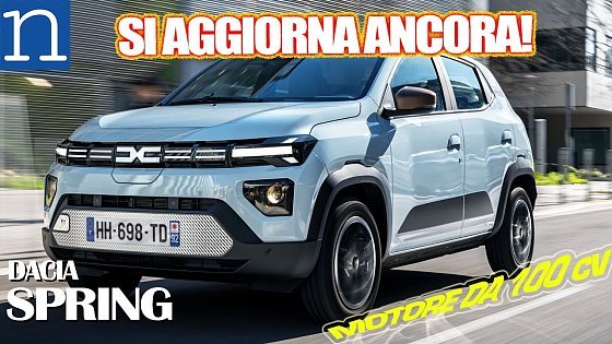Video: Dacia SPRING | Più potente con 100 cavalli, nuova batteria e sospensioni riviste, come se la cava?