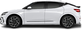 Side view photo of Genesis GV60 Standard AWD (2025-…) on transparent background