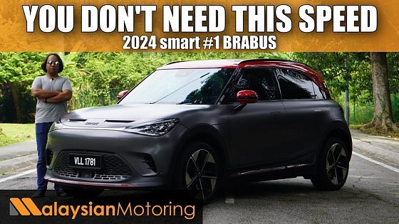 Video: 2024 smart #1 BRABUS Review – You Don't Need This Speed | #Review