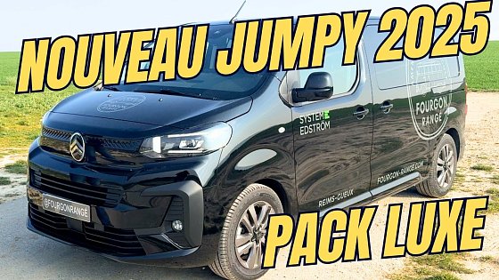 Video: Nouveau Jumpy cabine approfondie 2025 pack luxe