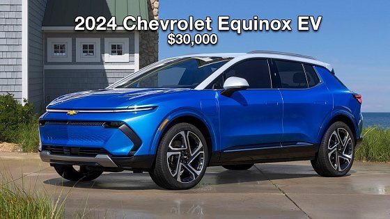 Video: All New 2024 Chevy Equinox EV - Most Affordable SUV EV!