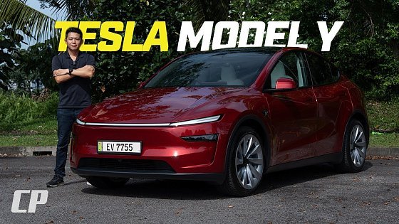 Video: 2025 Tesla Model Y Long Range AWD FIRST DRIVE in Malaysia ///