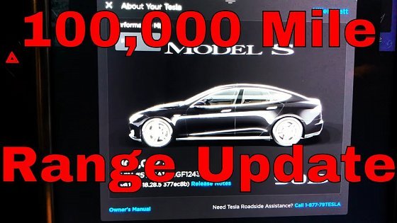 Video: Tesla Model S 90D: Rated Range Degradation 100000 Miles 4 Yr 48Wk Ownership W/Chart